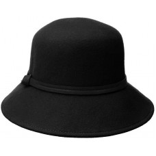 Nine West Mujer&apos;s Felt Trench Hat Black One Size New NWT 887661167392 eb-56424473